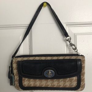 Coach mini purse wristlet